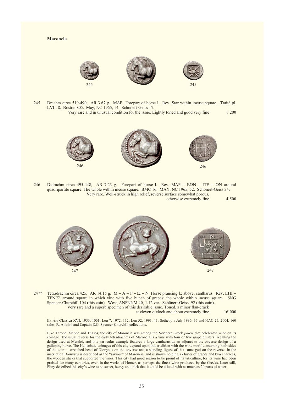 Numismatica Ars Classica Auction 46 (2008) page 36