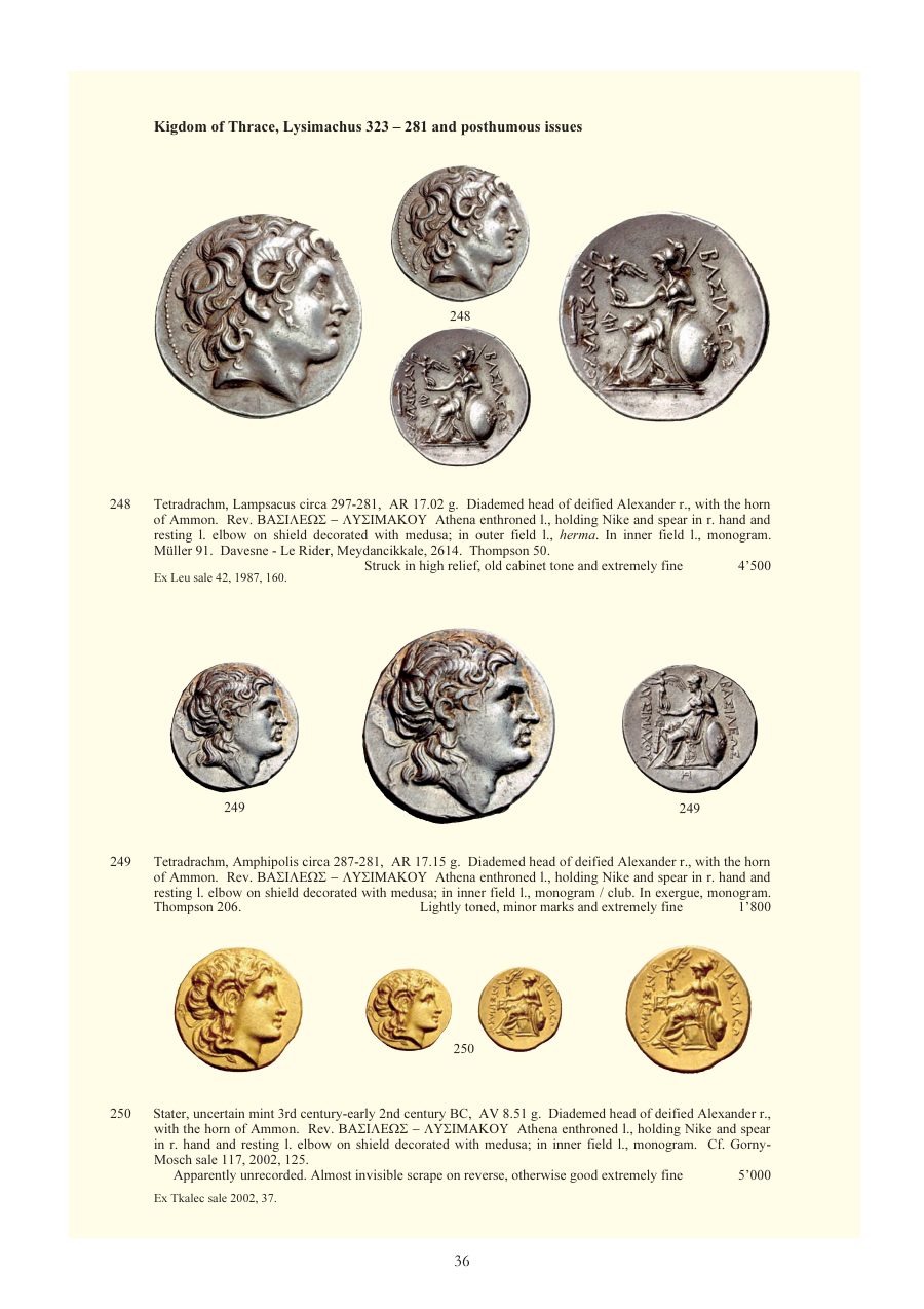 Numismatica Ars Classica Auction 46 (2008) page 37