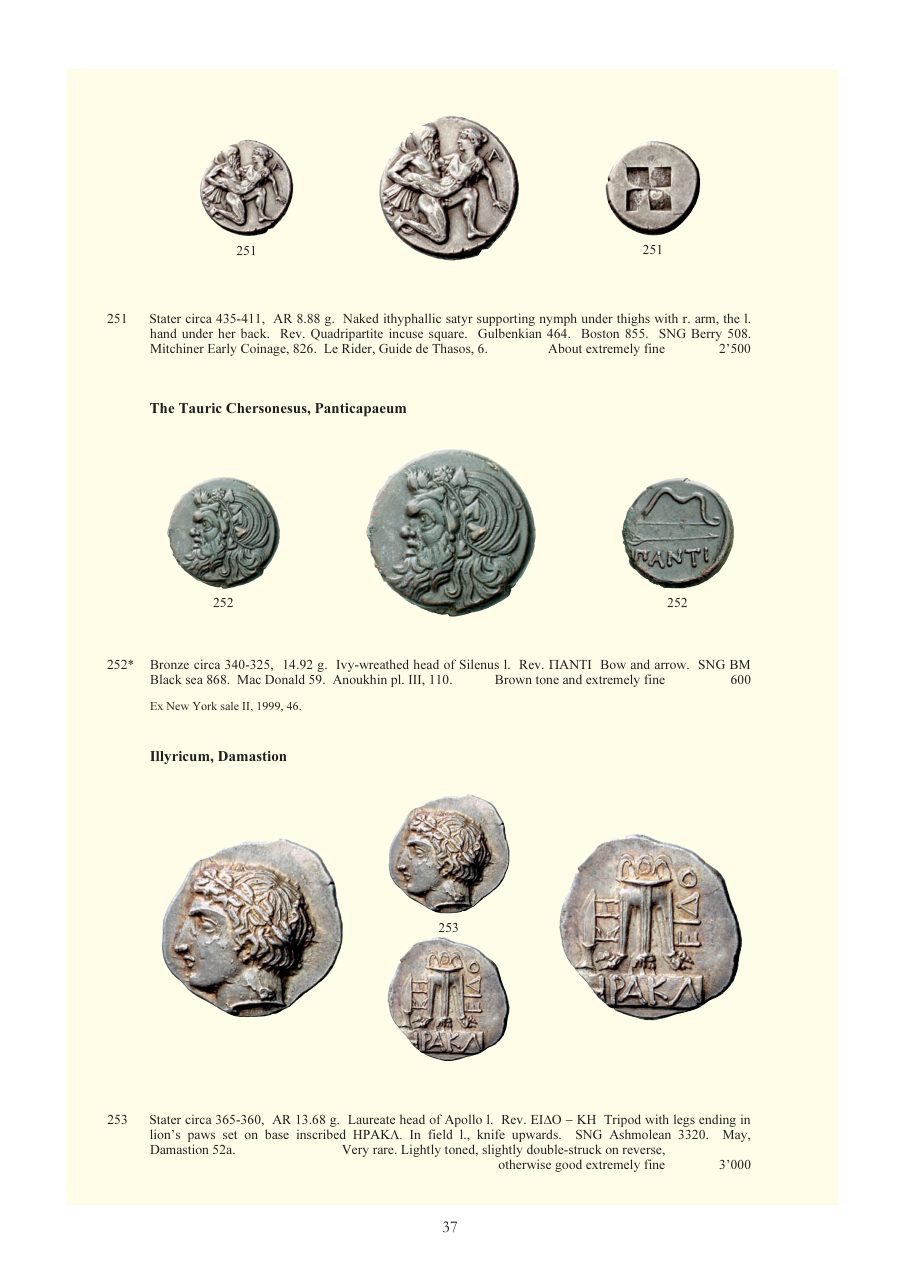 Numismatica Ars Classica Auction 46 (2008) page 38