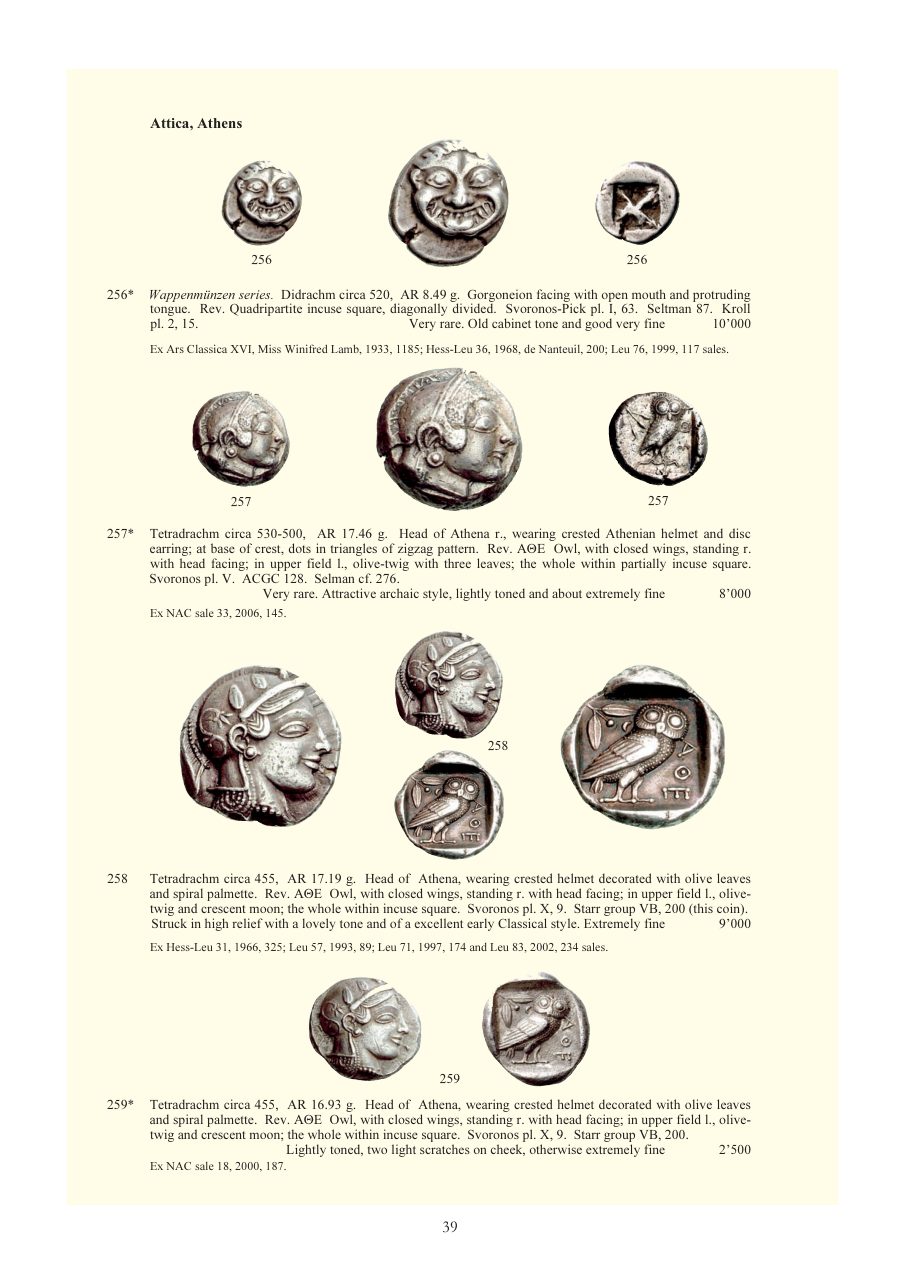 Numismatica Ars Classica Auction 46 (2008) page 40