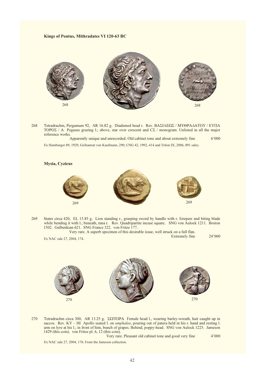 Numismatica Ars Classica Auction 46 (2008) page 43