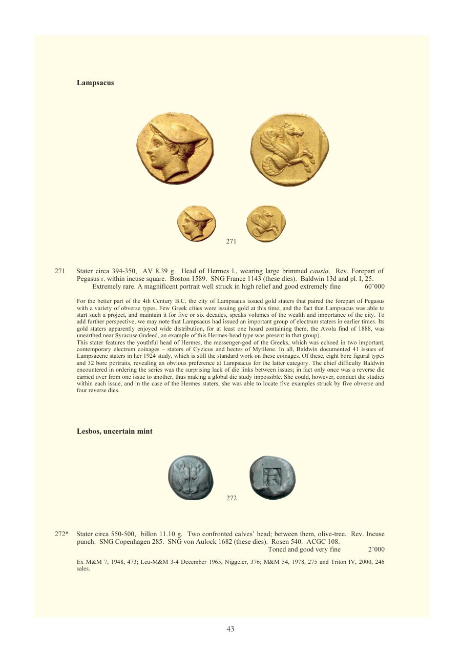 Numismatica Ars Classica Auction 46 (2008) page 44