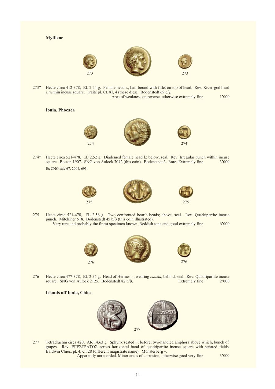 Numismatica Ars Classica Auction 46 (2008) page 45