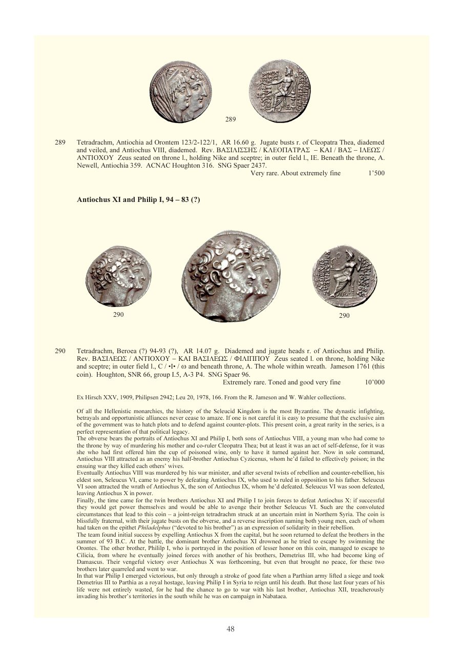 Numismatica Ars Classica Auction 46 (2008) page 49
