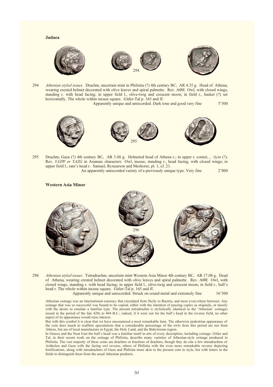 Numismatica Ars Classica Auction 46 (2008) page 51