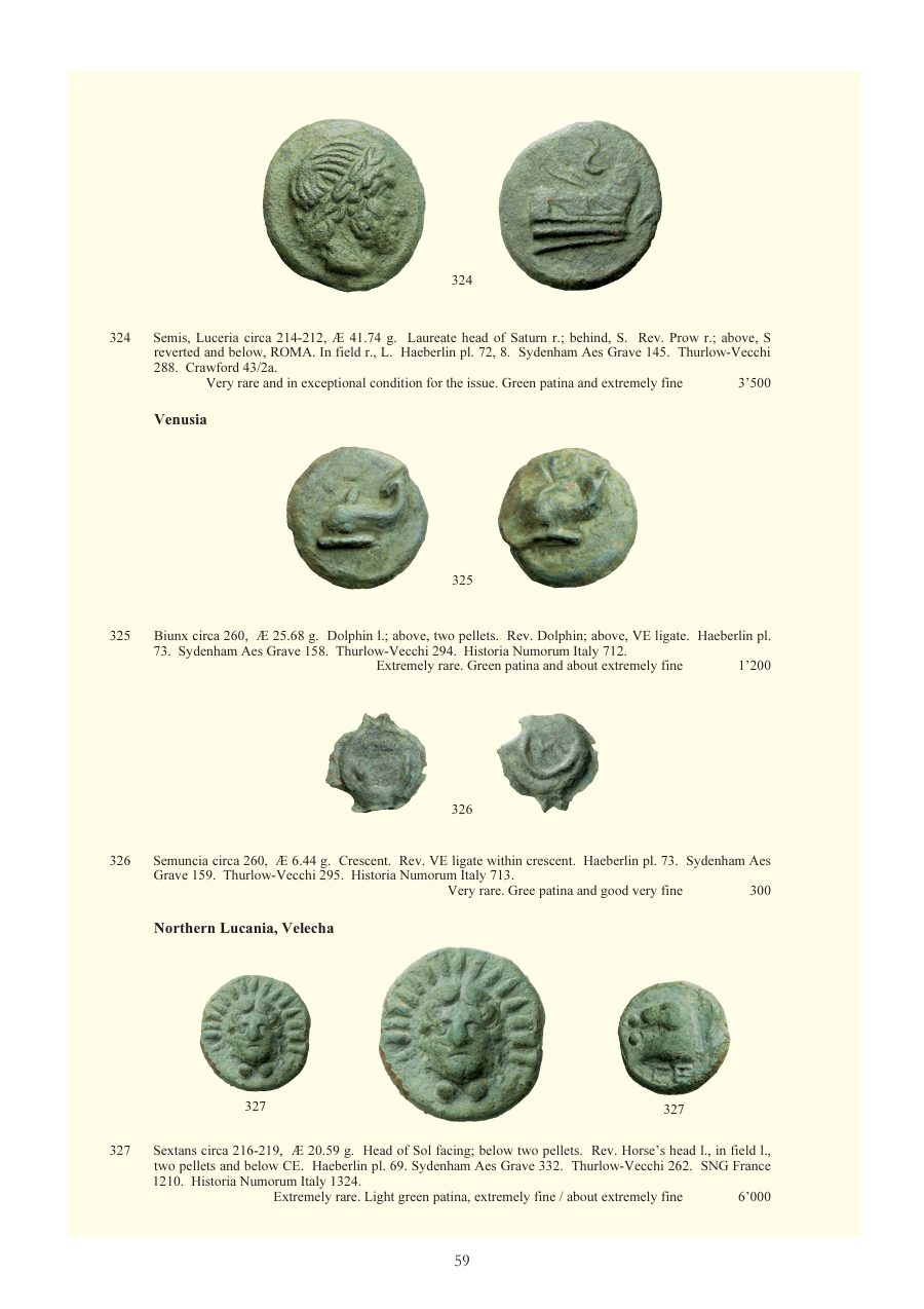 Numismatica Ars Classica Auction 46 (2008) page 60
