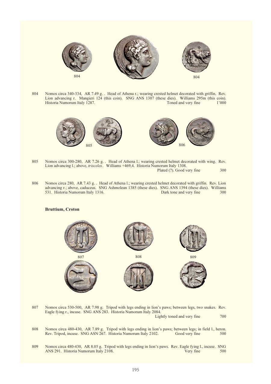 Numismatica Ars Classica Auction 46 (2008) page 132