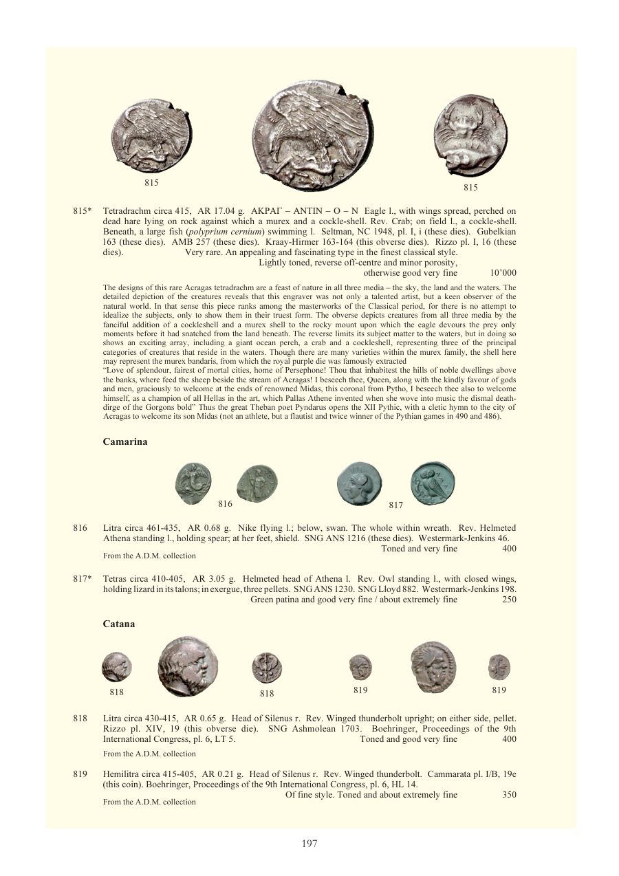Numismatica Ars Classica Auction 46 (2008) page 134