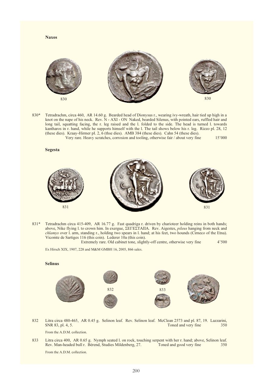 Numismatica Ars Classica Auction 46 (2008) page 137