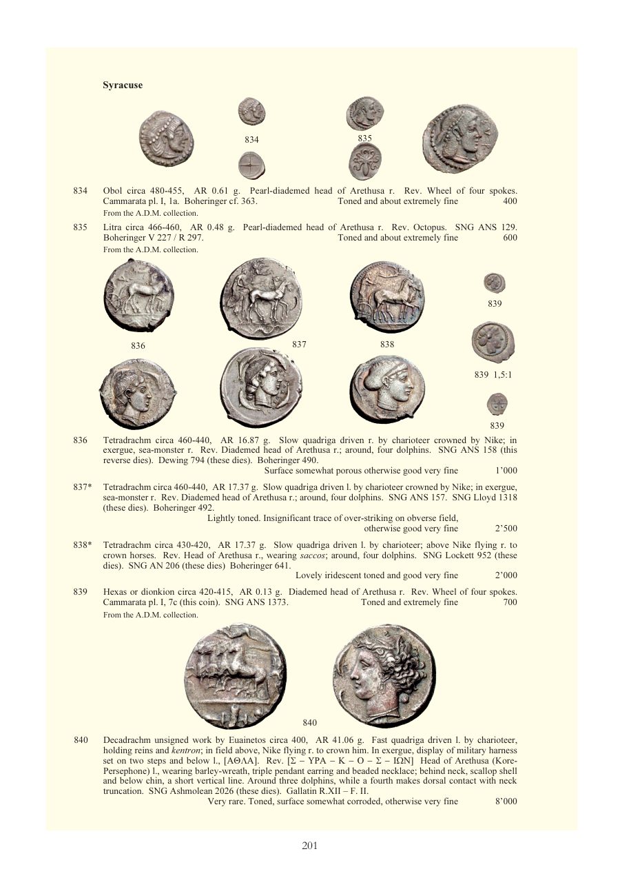 Numismatica Ars Classica Auction 46 (2008) page 138