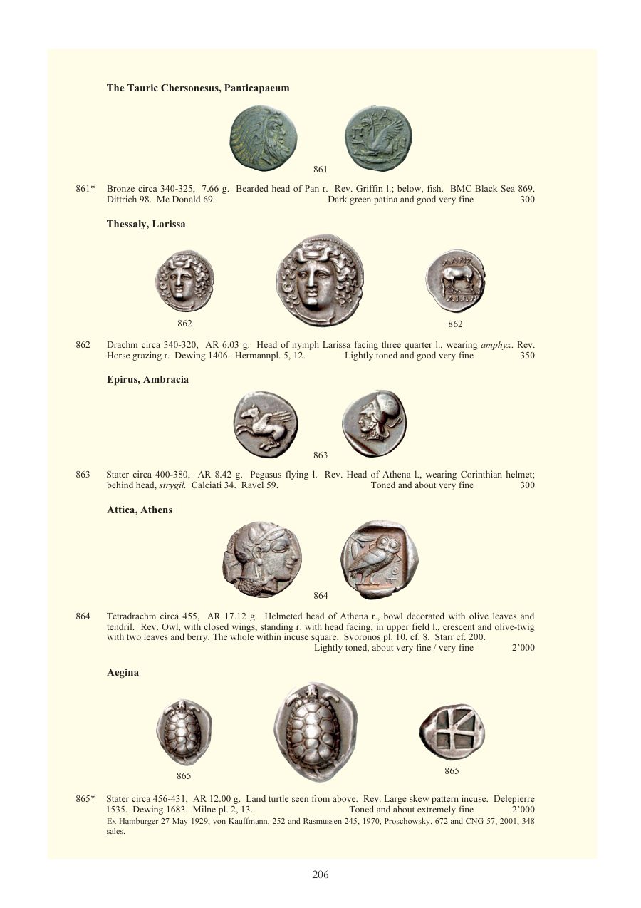 Numismatica Ars Classica Auction 46 (2008) page 143