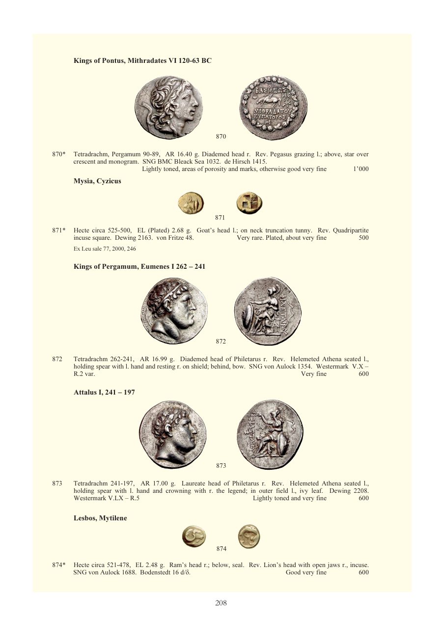 Numismatica Ars Classica Auction 46 (2008) page 145