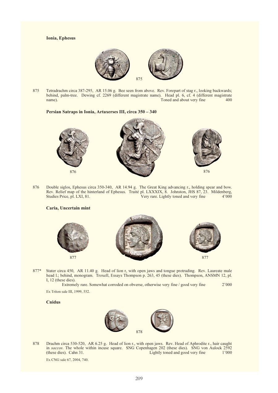 Numismatica Ars Classica Auction 46 (2008) page 146