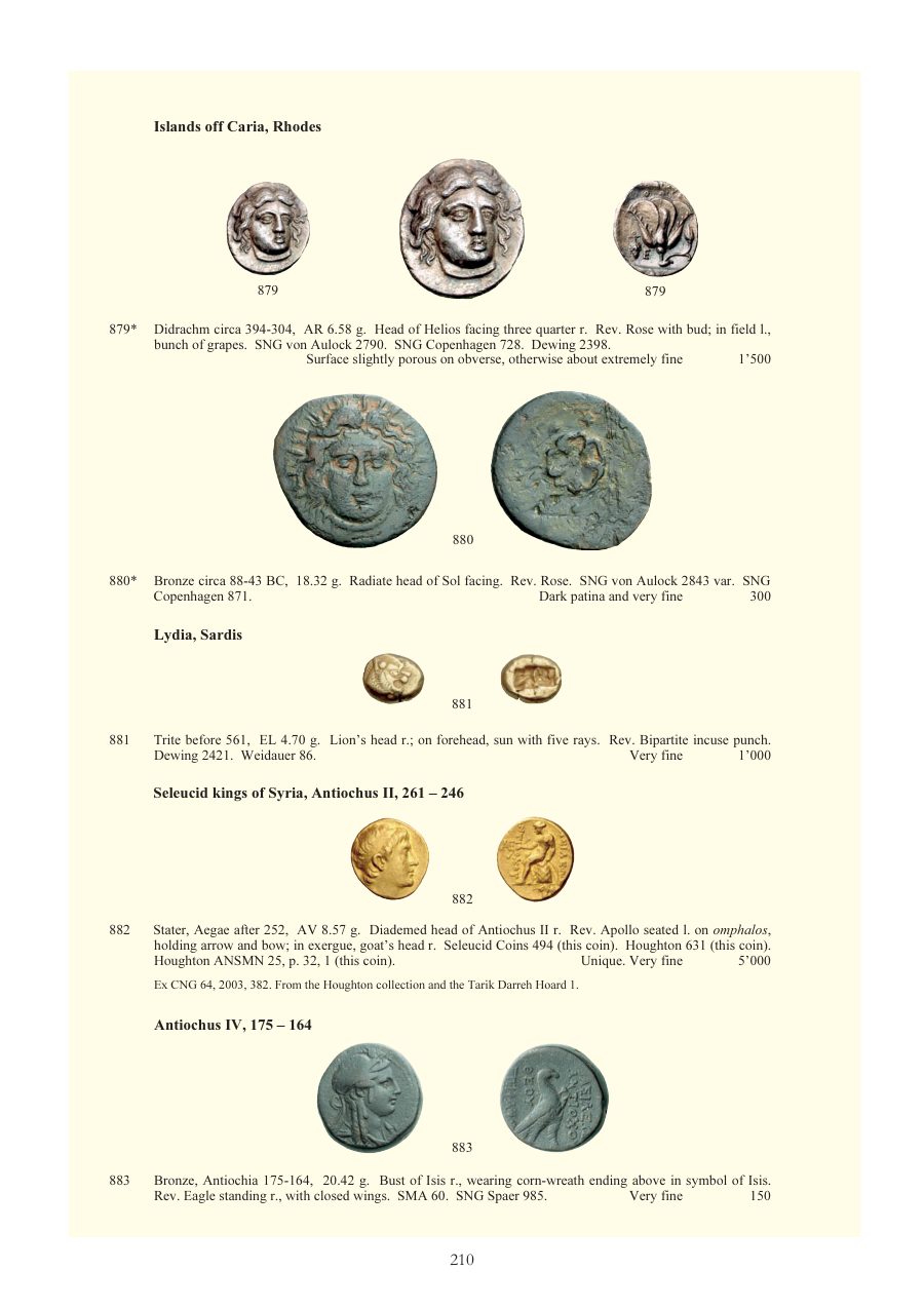 Numismatica Ars Classica Auction 46 (2008) page 147