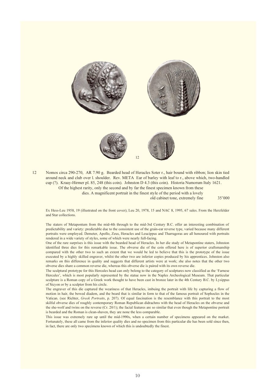 Numismatica Ars Classica Auction 48 (2008) page 10