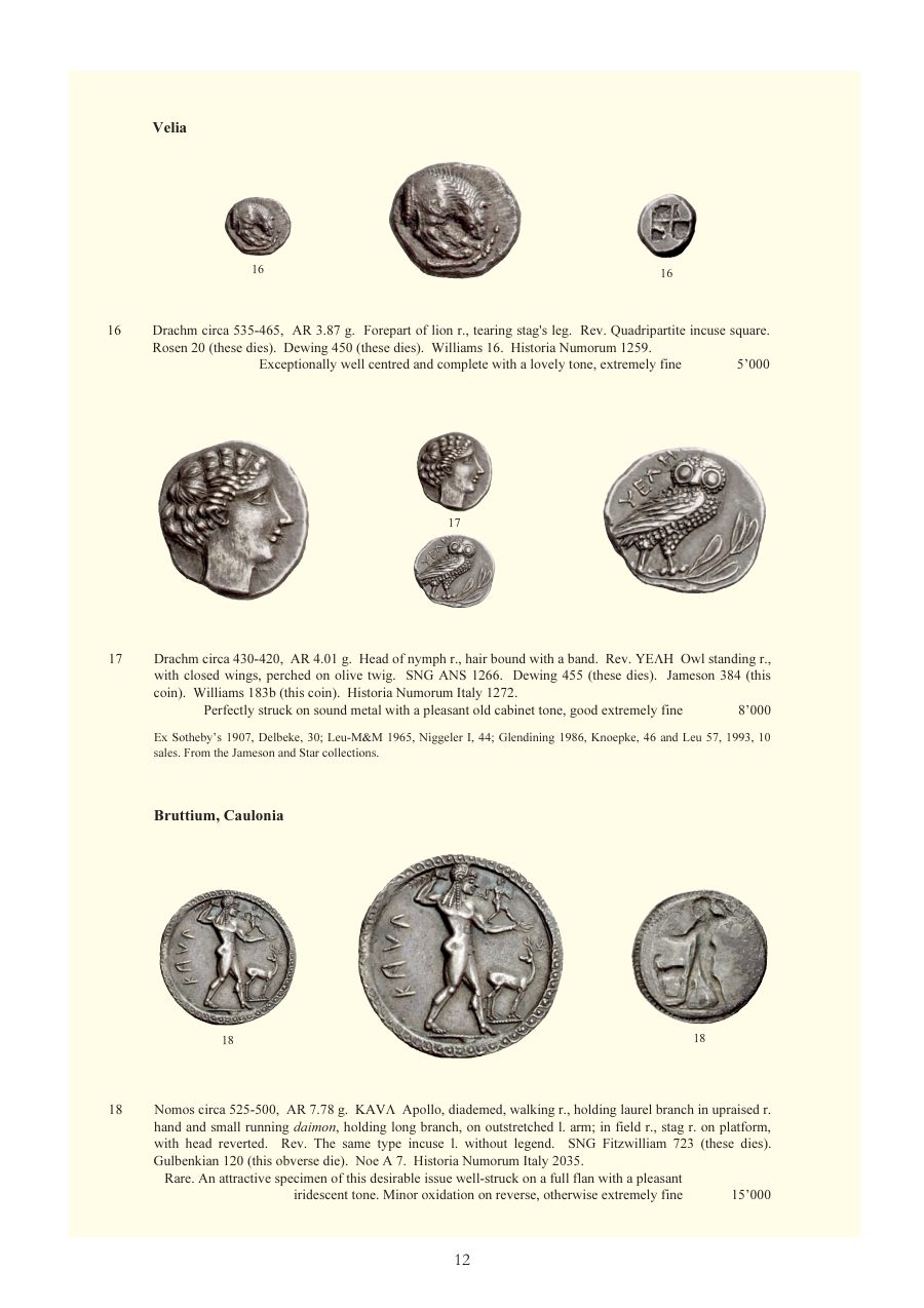 Numismatica Ars Classica Auction 48 (2008) page 12
