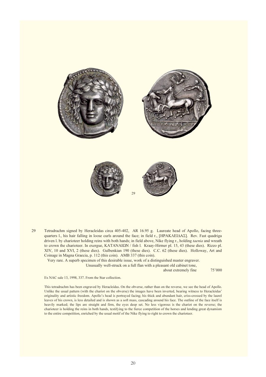 Numismatica Ars Classica Auction 48 (2008) page 20