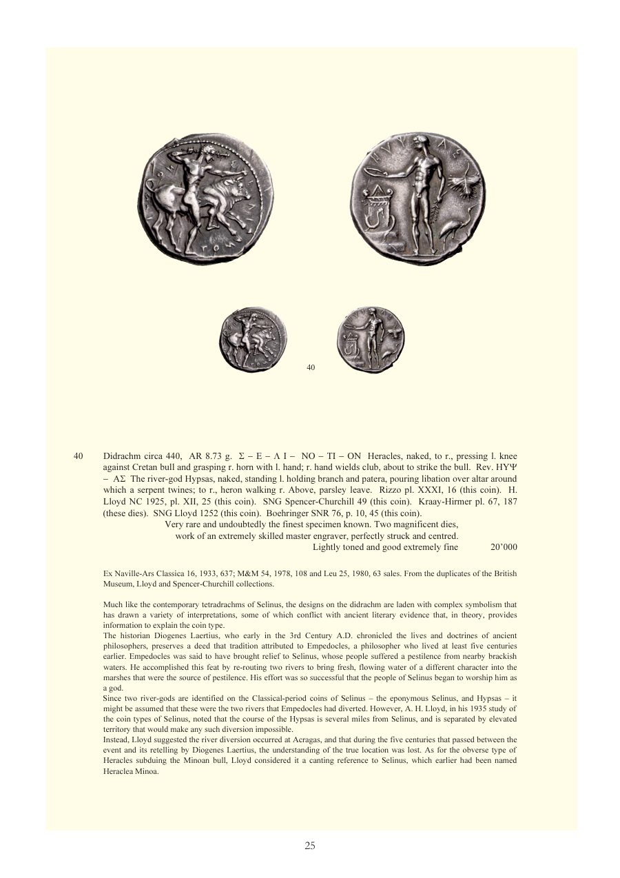 Numismatica Ars Classica Auction 48 (2008) page 25