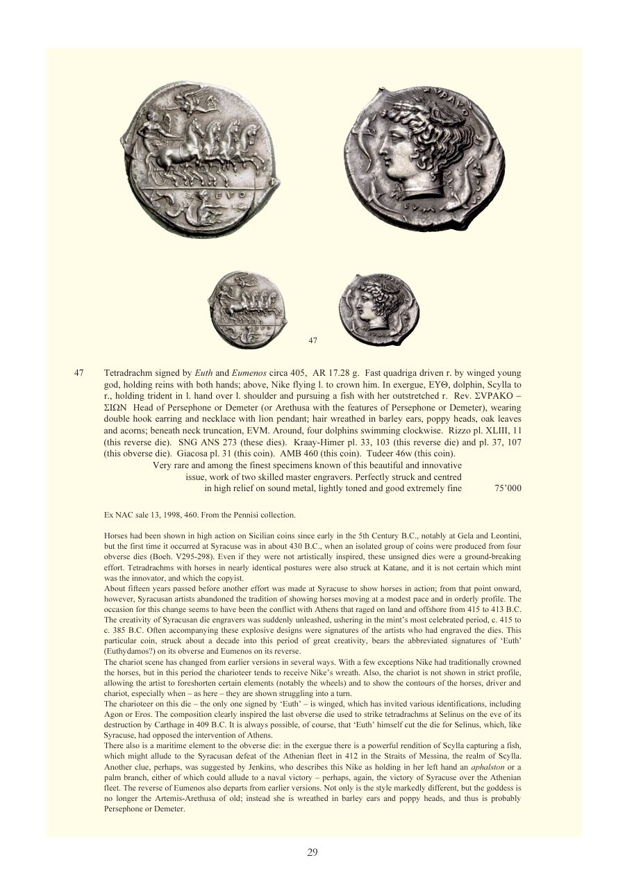 Numismatica Ars Classica Auction 48 (2008) page 29