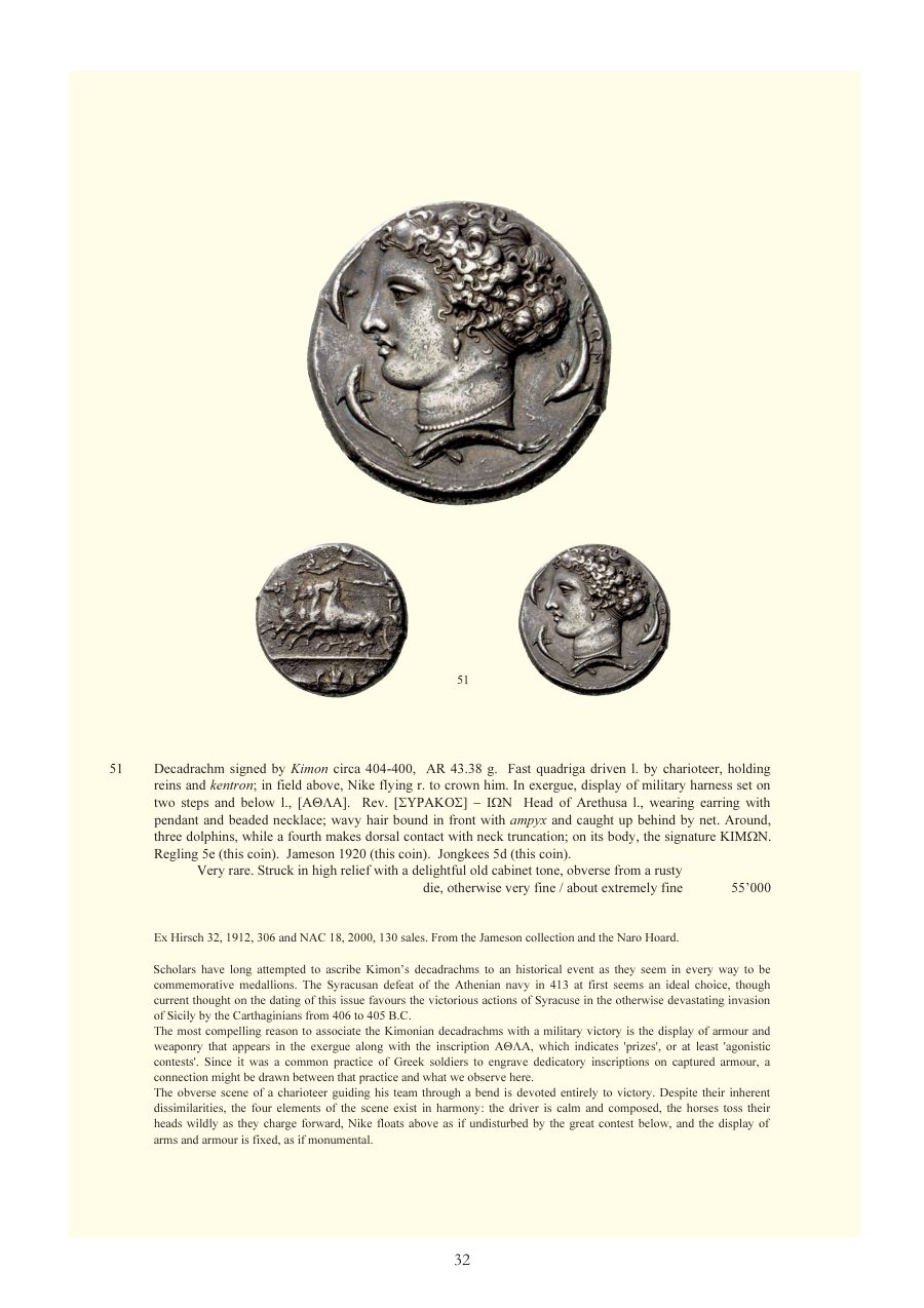 Numismatica Ars Classica Auction 48 (2008) page 32