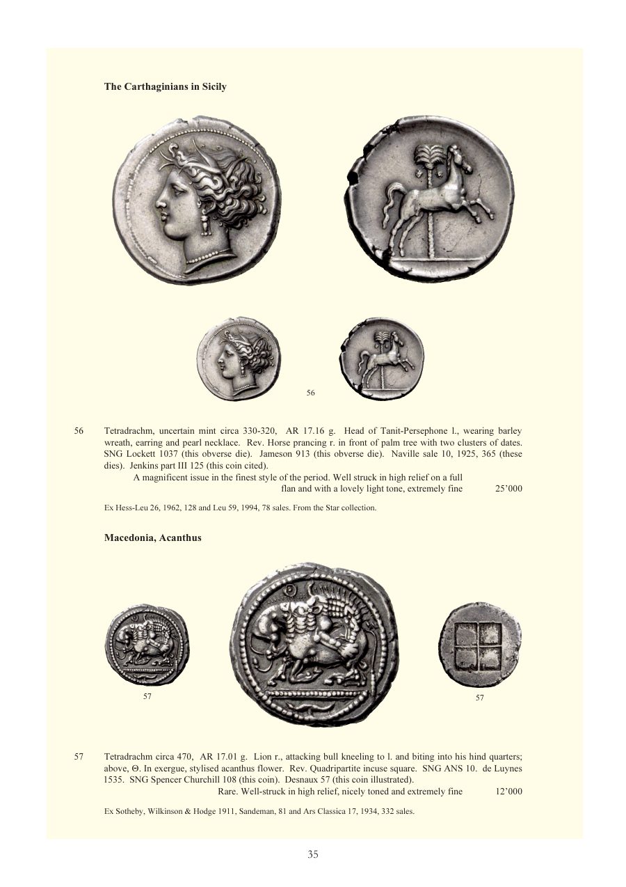 Numismatica Ars Classica Auction 48 (2008) page 35