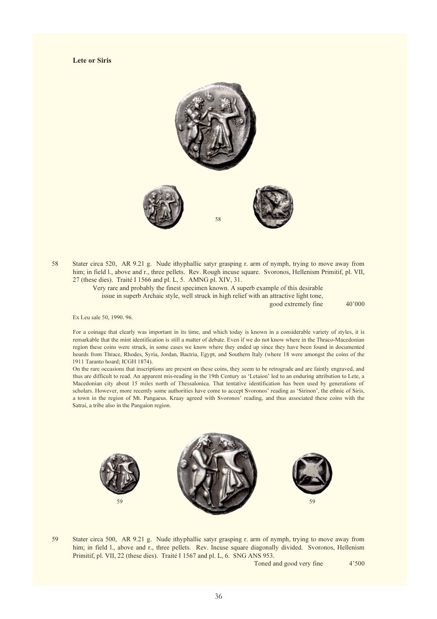 Numismatica Ars Classica Auction 48 (2008) page 36