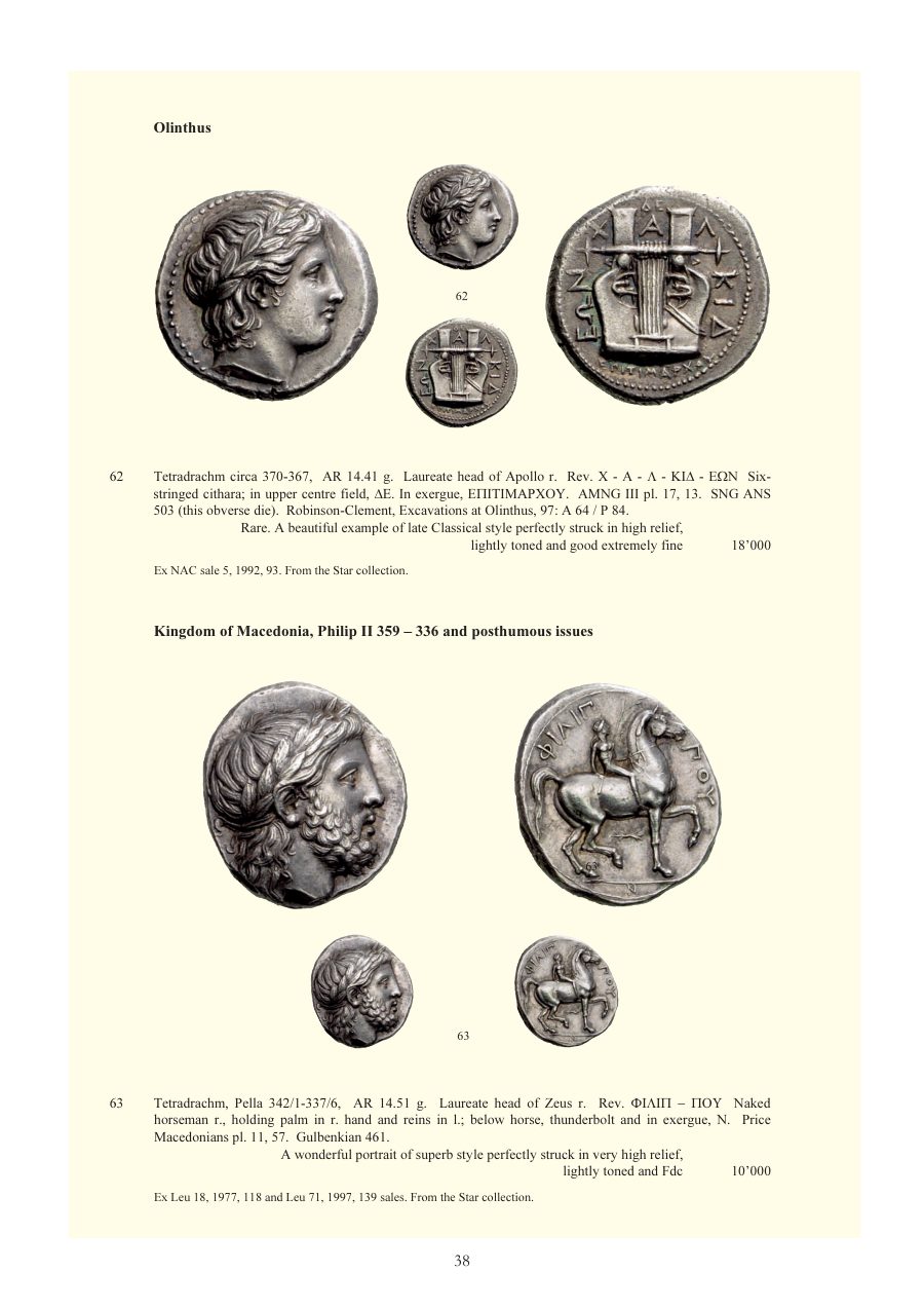 Numismatica Ars Classica Auction 48 (2008) page 38
