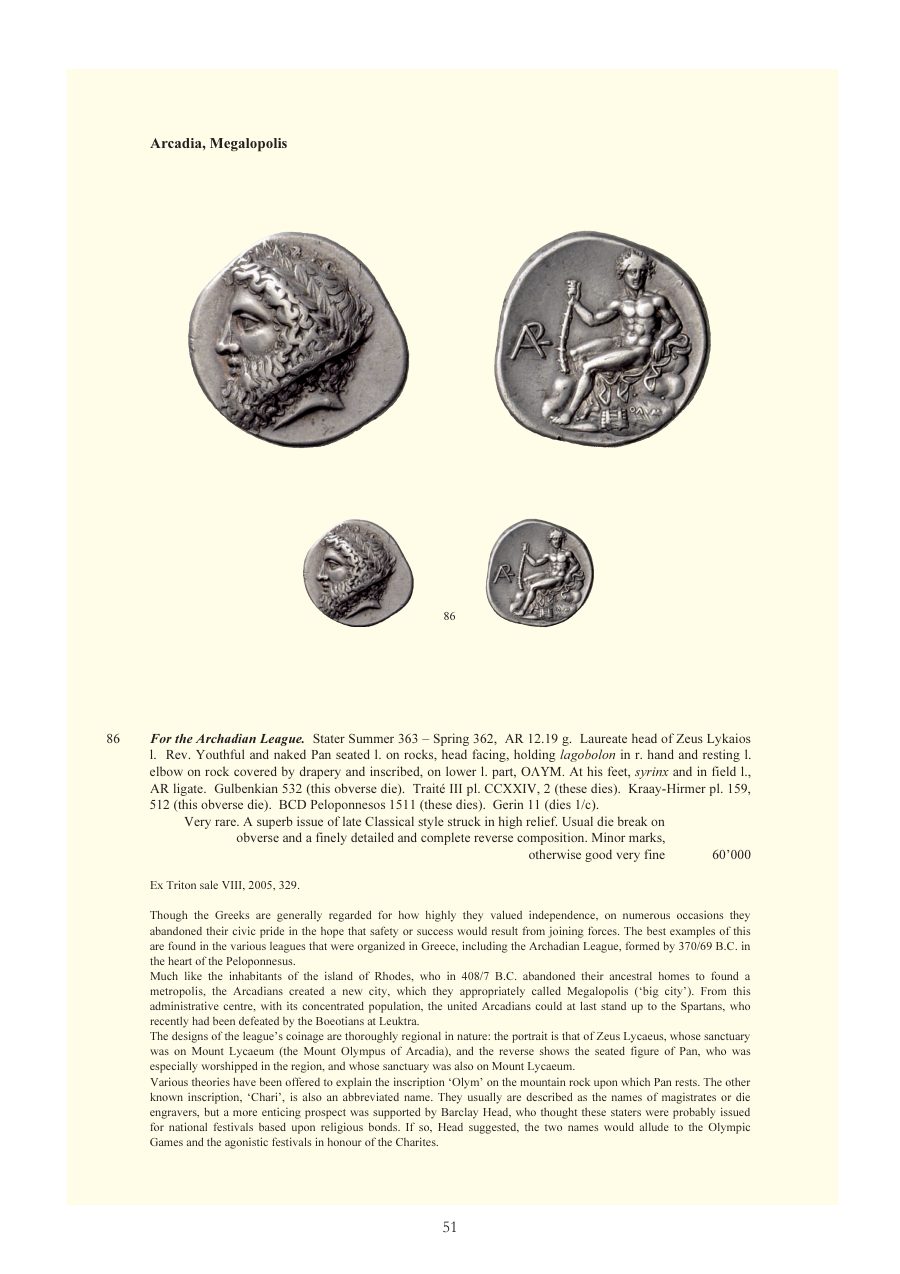 Numismatica Ars Classica Auction 48 (2008) page 51