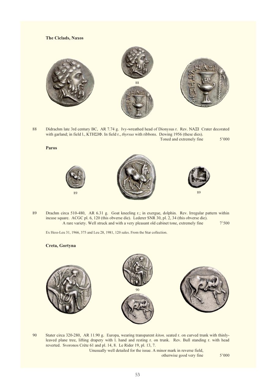 Numismatica Ars Classica Auction 48 (2008) page 53