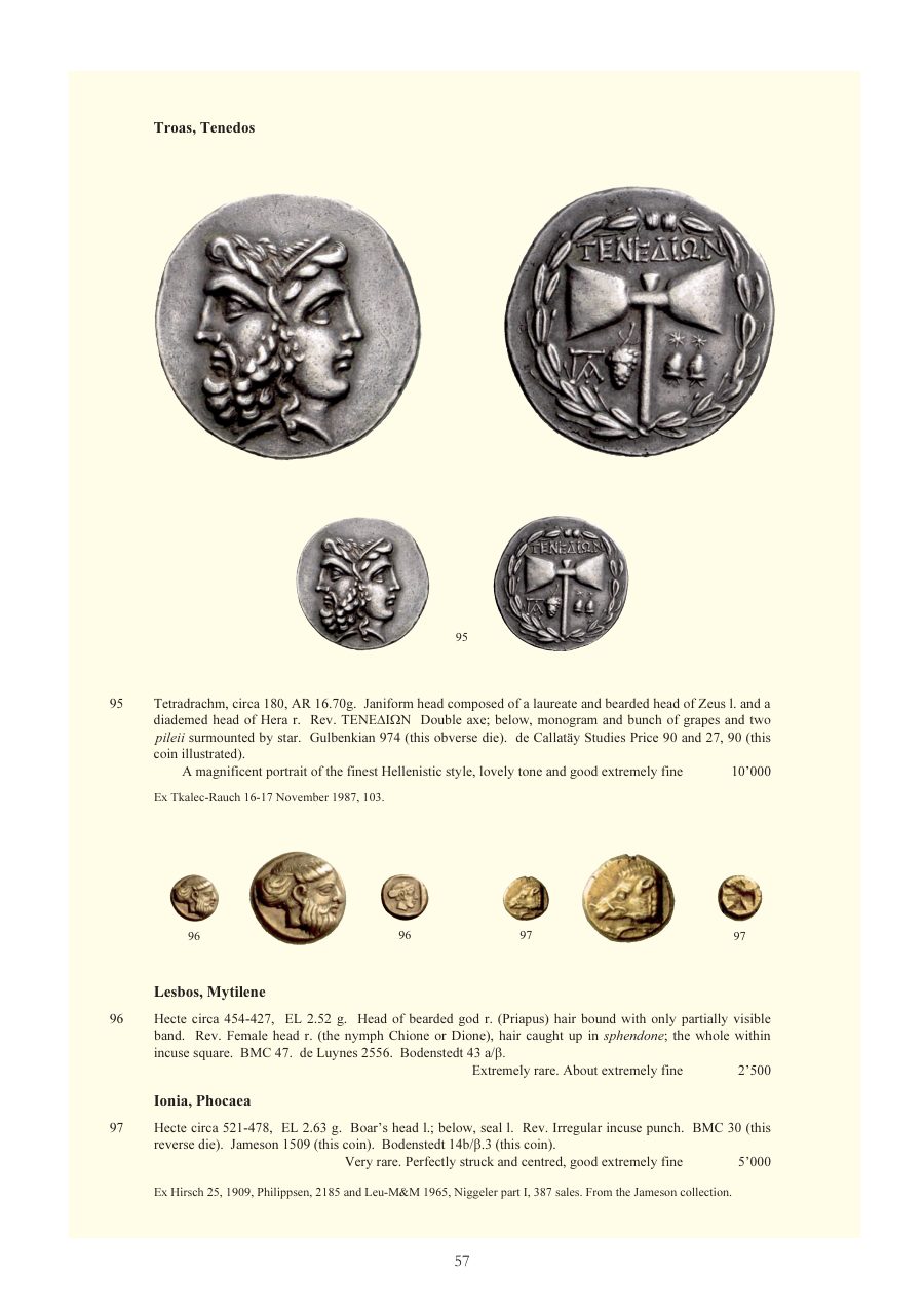Numismatica Ars Classica Auction 48 (2008) page 57