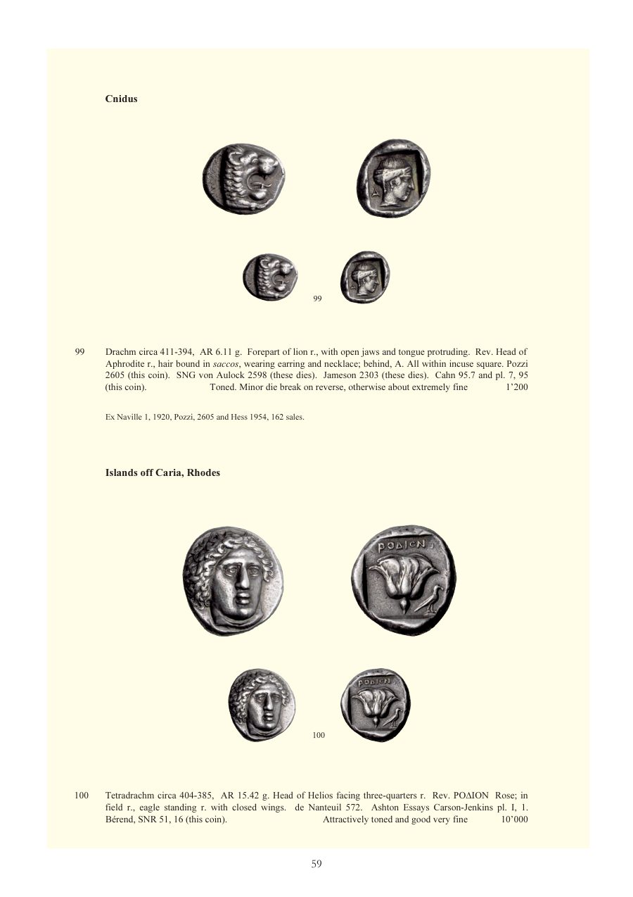 Numismatica Ars Classica Auction 48 (2008) page 59