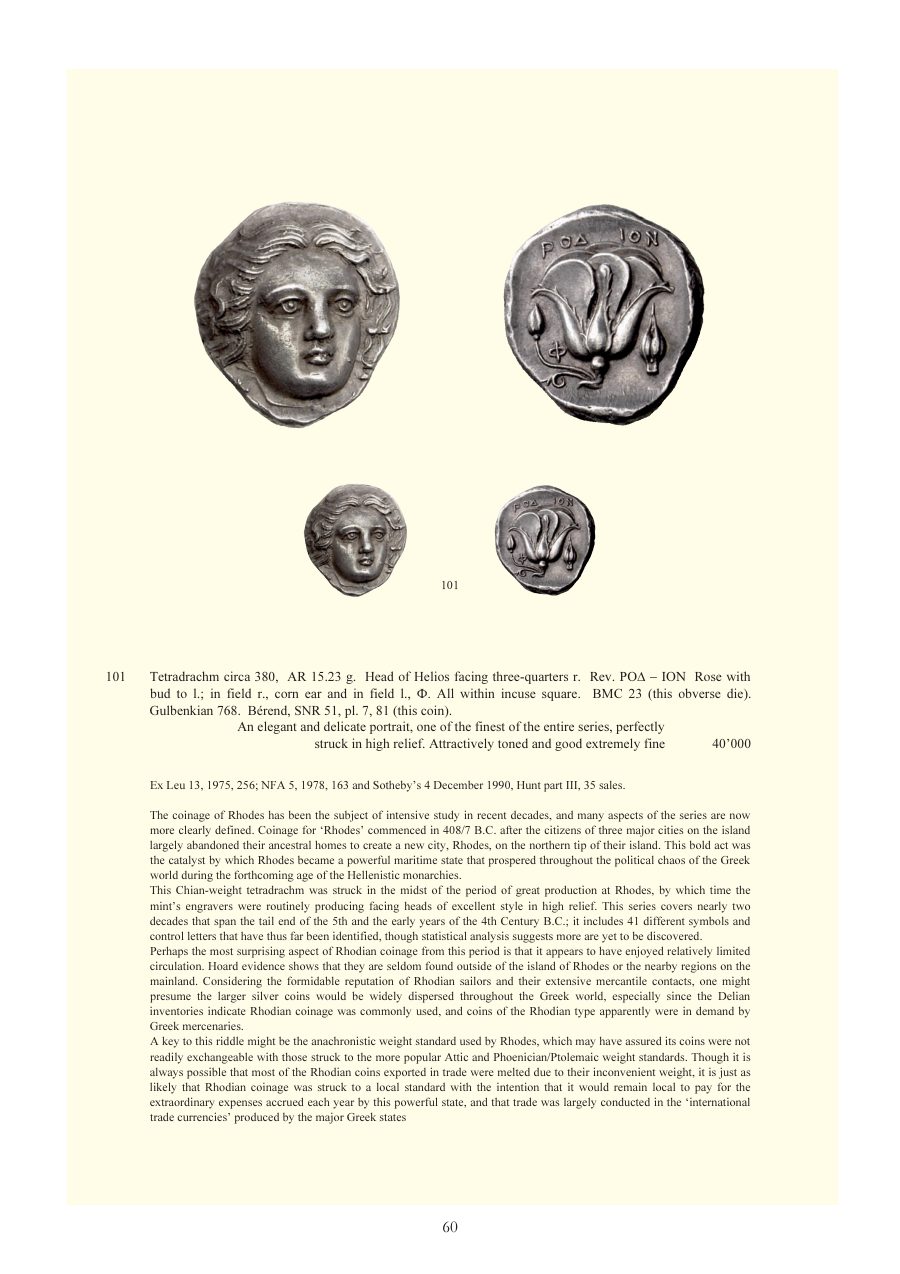 Numismatica Ars Classica Auction 48 (2008) page 60