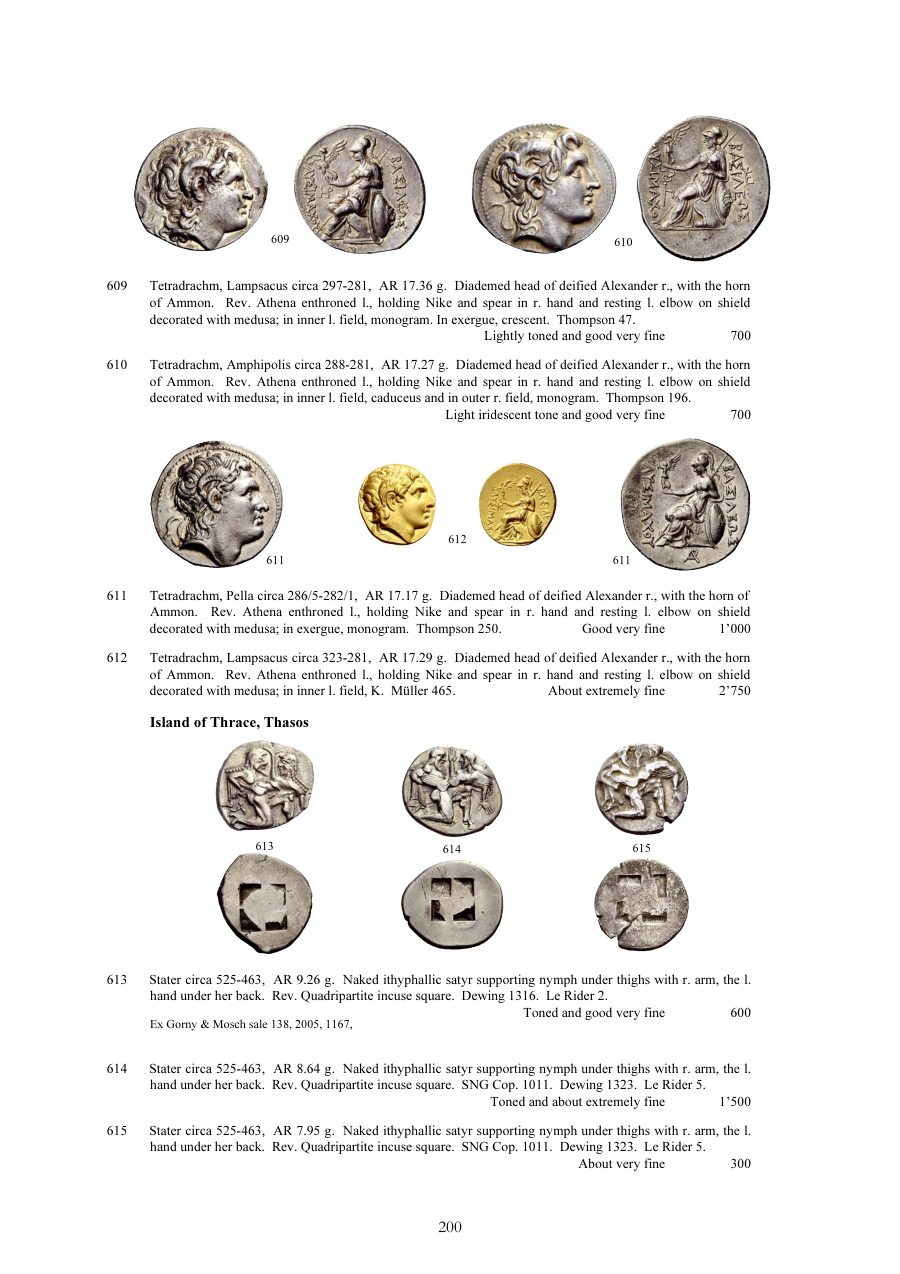Numismatica Ars Classica Auction 51 (2009) page 200