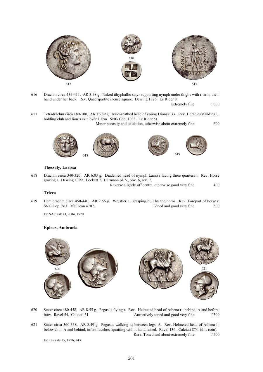 Numismatica Ars Classica Auction 51 (2009) page 201