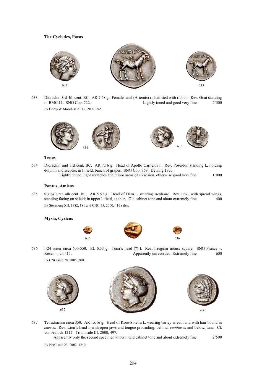 Numismatica Ars Classica Auction 51 (2009) page 204
