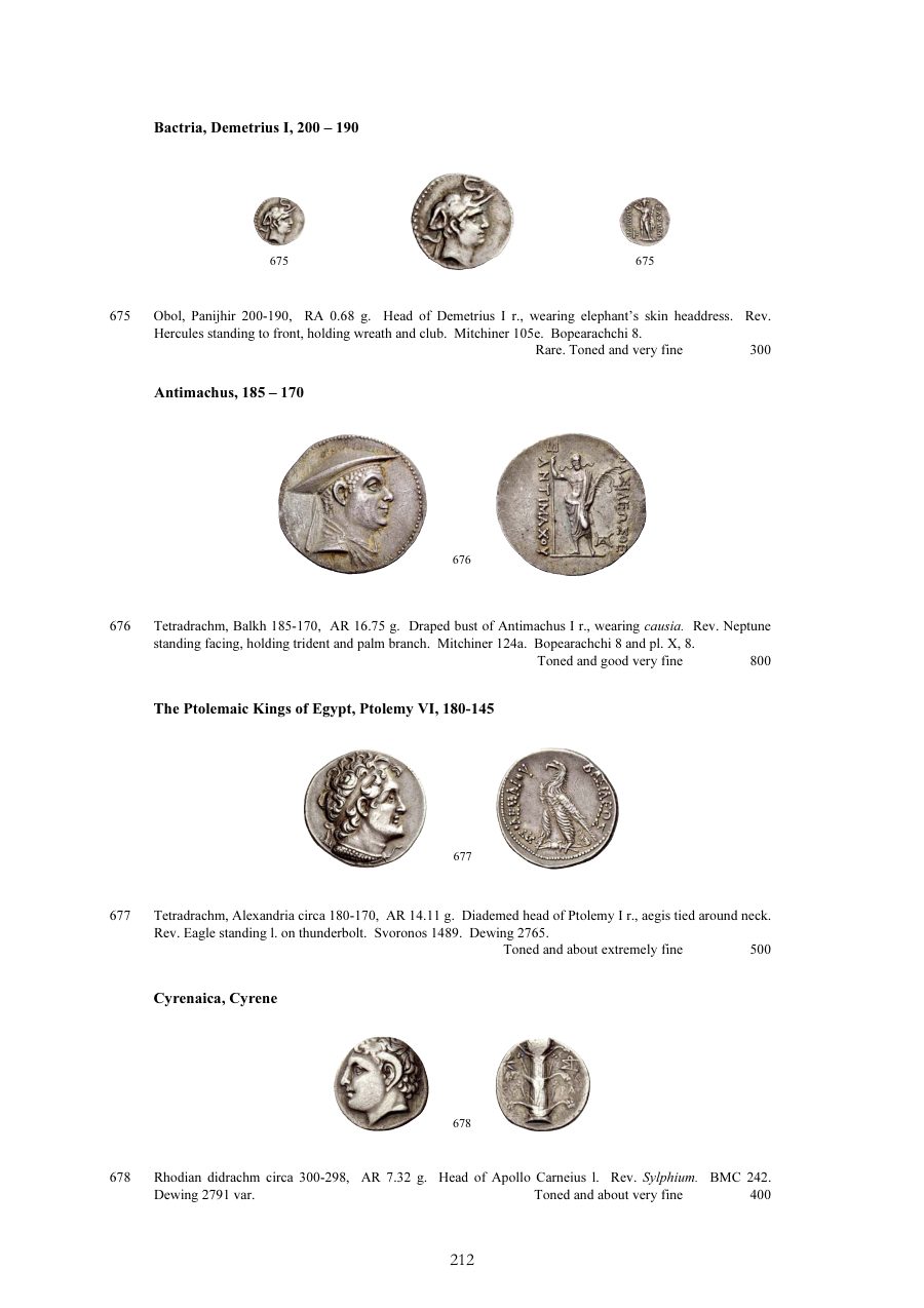 Numismatica Ars Classica Auction 51 (2009) page 212