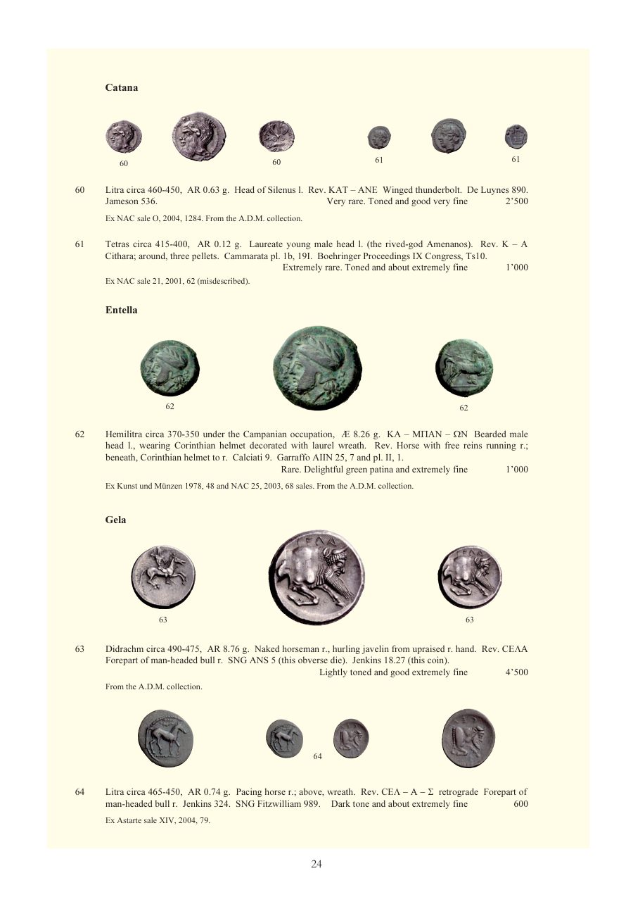 Numismatica Ars Classica Auction 52 (2009) page 23