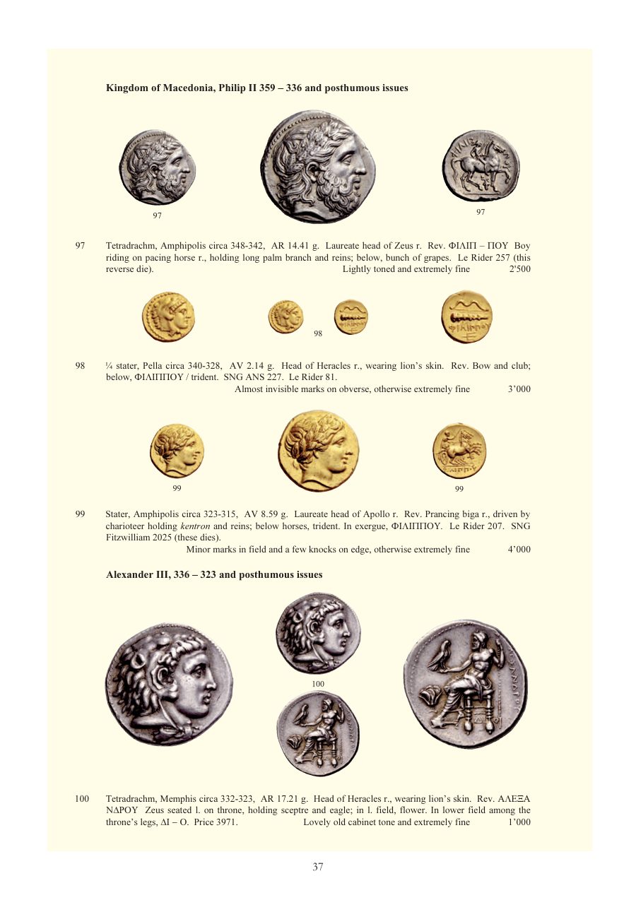 Numismatica Ars Classica Auction 52 (2009) page 36