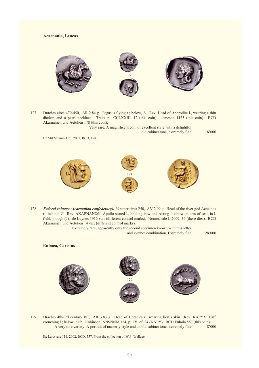 Numismatica Ars Classica Auction 52 (2009) page 44