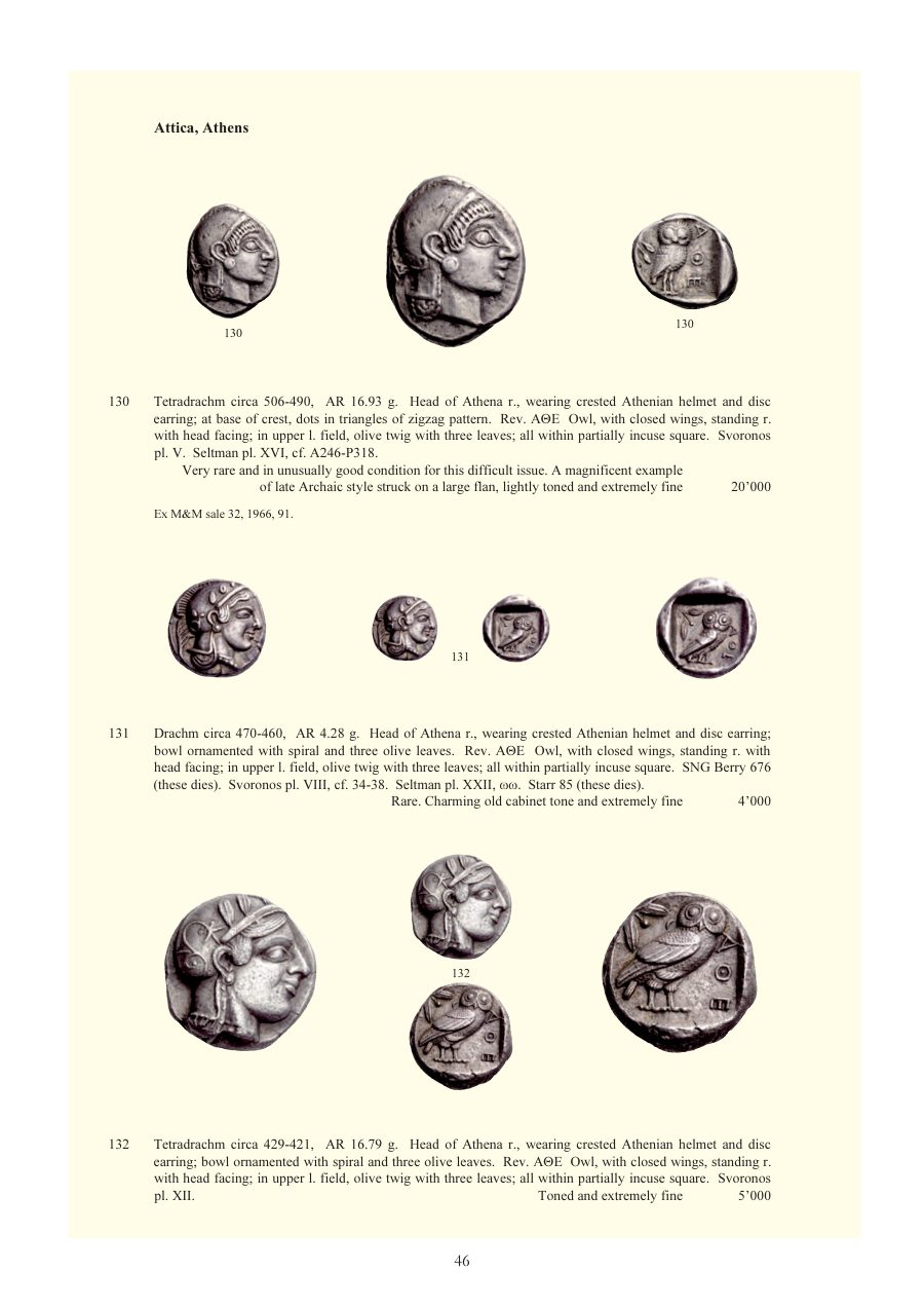 Numismatica Ars Classica Auction 52 (2009) page 45