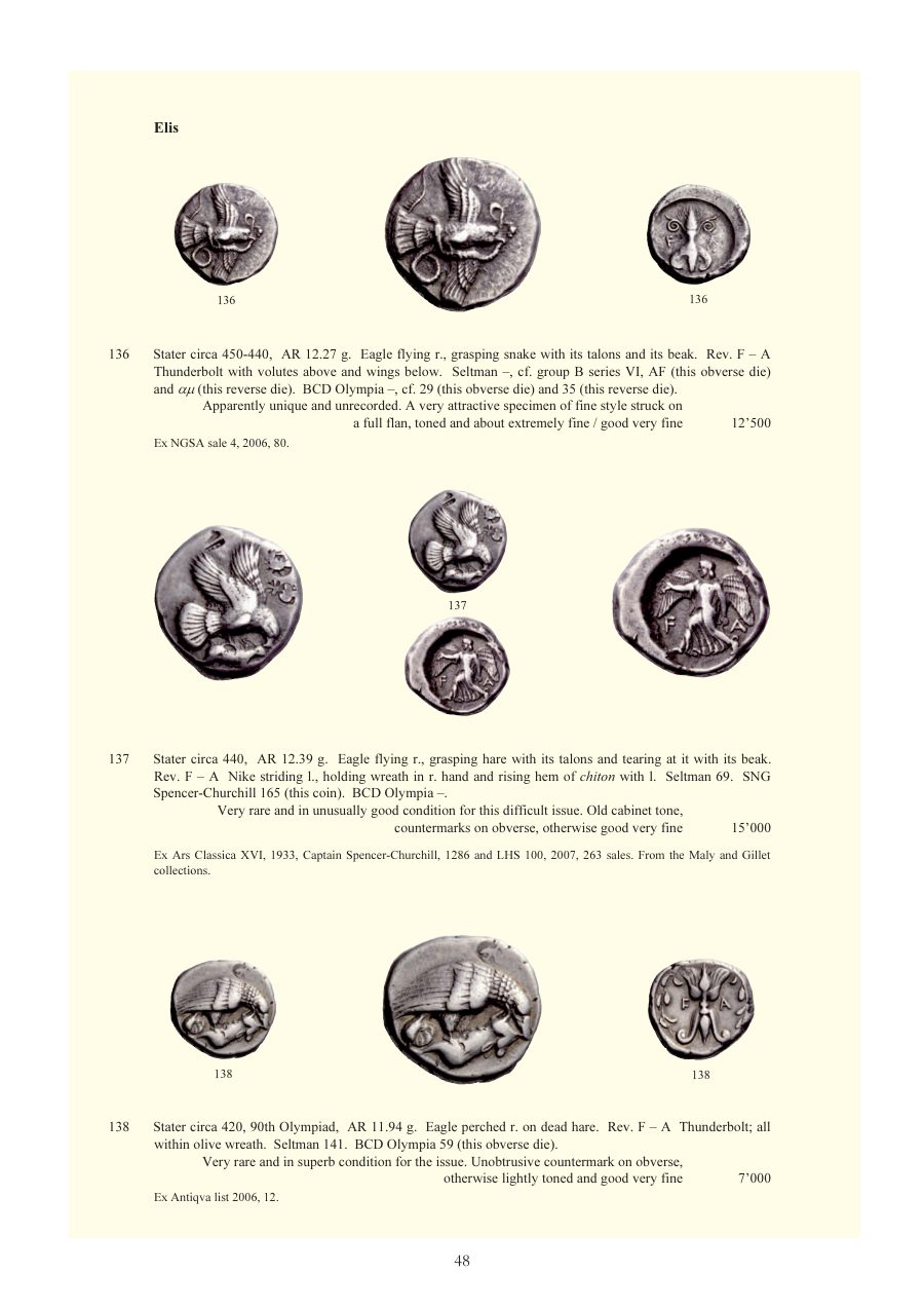 Numismatica Ars Classica Auction 52 (2009) page 47