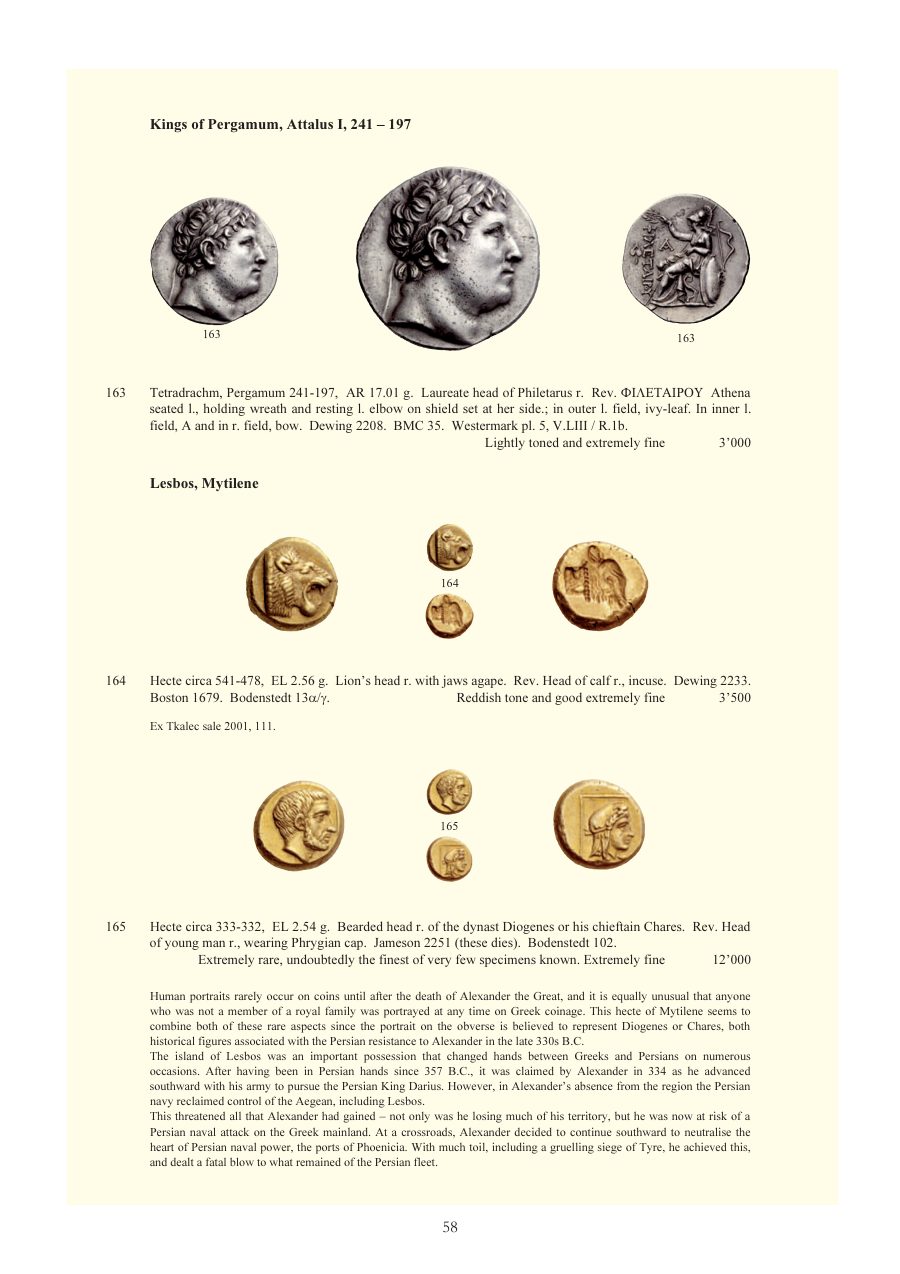 Numismatica Ars Classica Auction 52 (2009) page 57