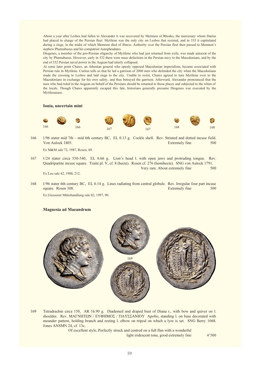 Numismatica Ars Classica Auction 52 (2009) page 58