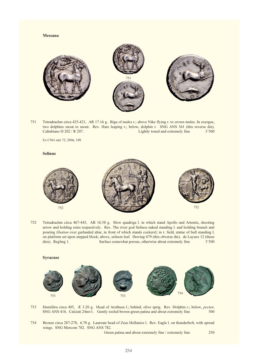 Numismatica Ars Classica Auction 52 (2009) page 253