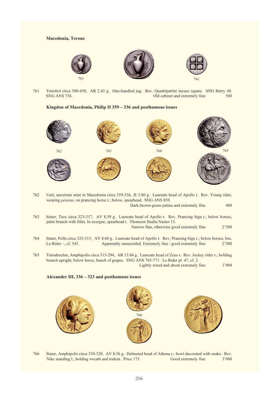 Numismatica Ars Classica Auction 52 (2009) page 255