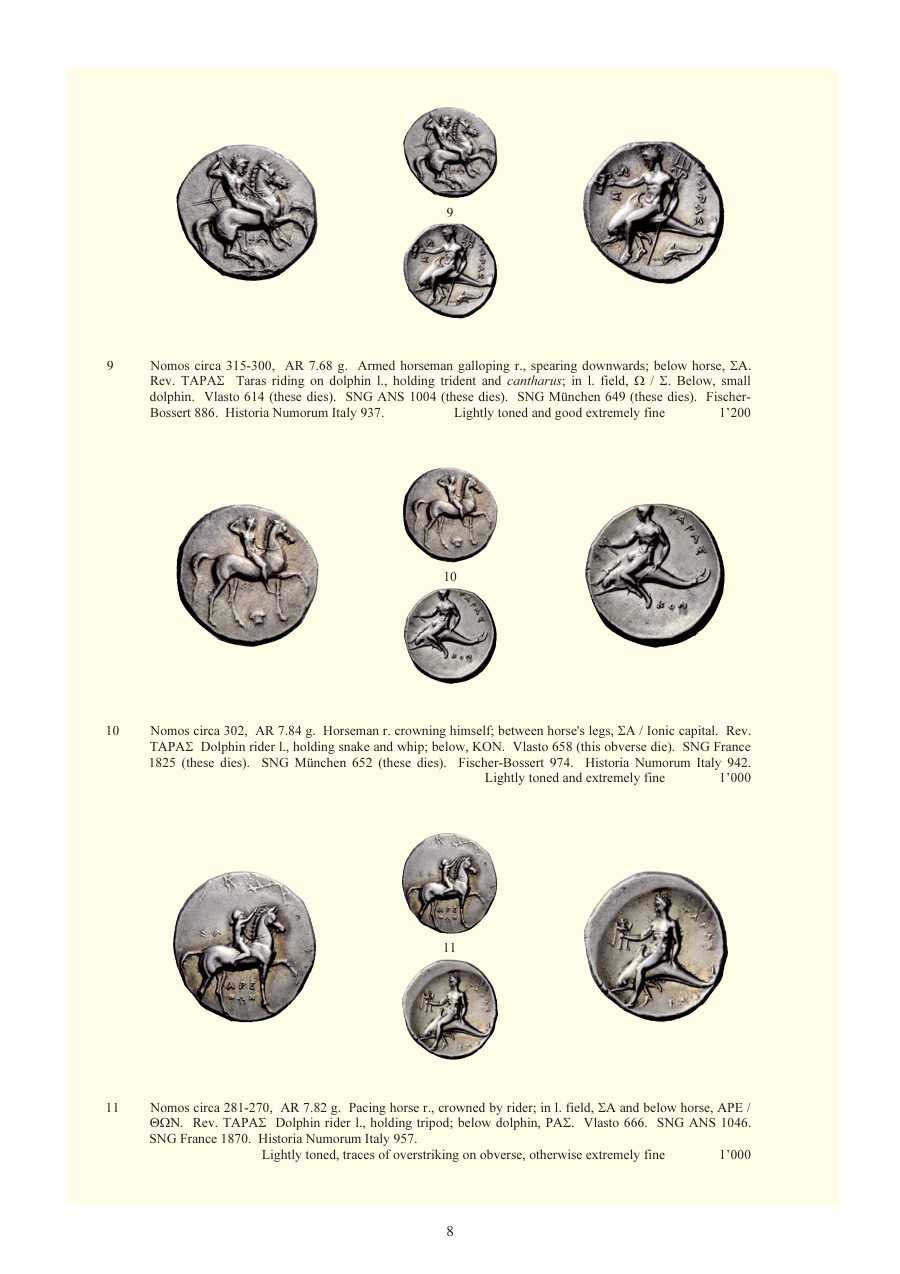 Numismatica Ars Classica Auction 54 (2010) page 8