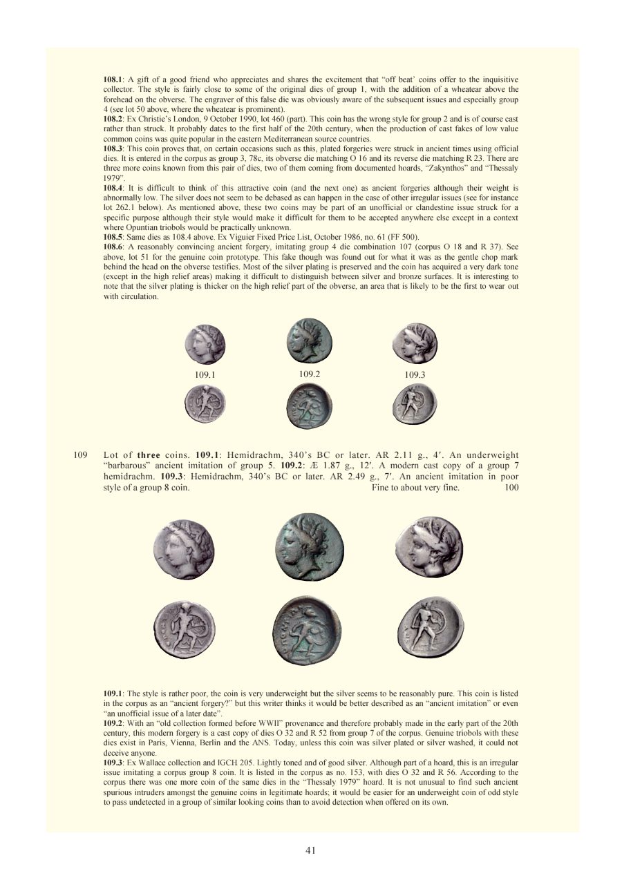 Numismatica Ars Classica Auction 55 (2010) page 42