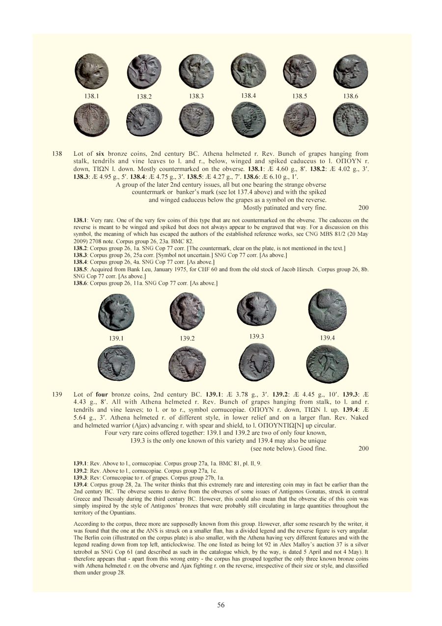 Numismatica Ars Classica Auction 55 (2010) page 57