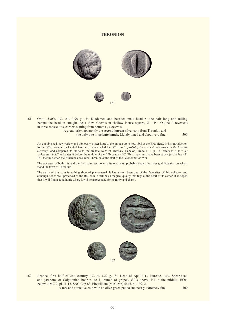 Numismatica Ars Classica Auction 55 (2010) page 67