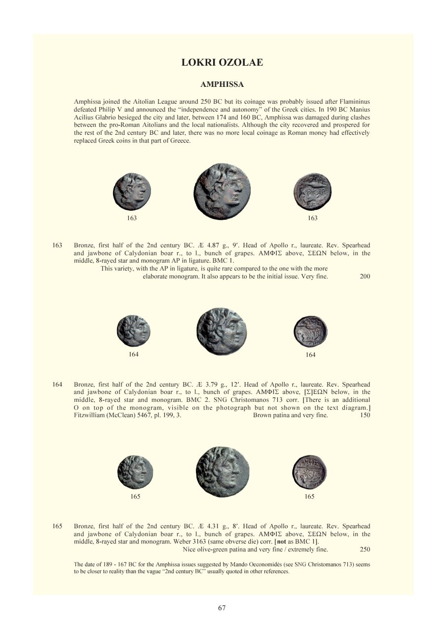 Numismatica Ars Classica Auction 55 (2010) page 68